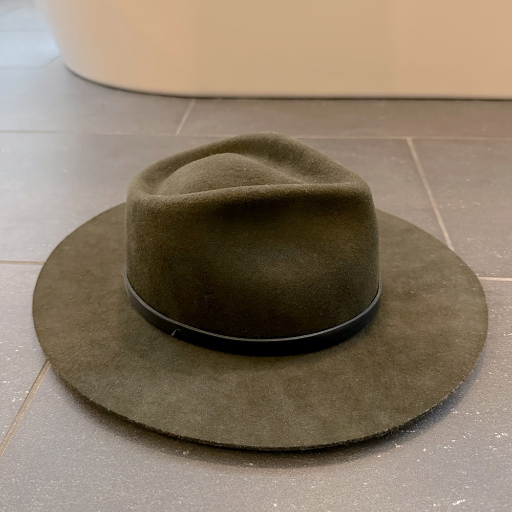 Yellow 108 wool fedora